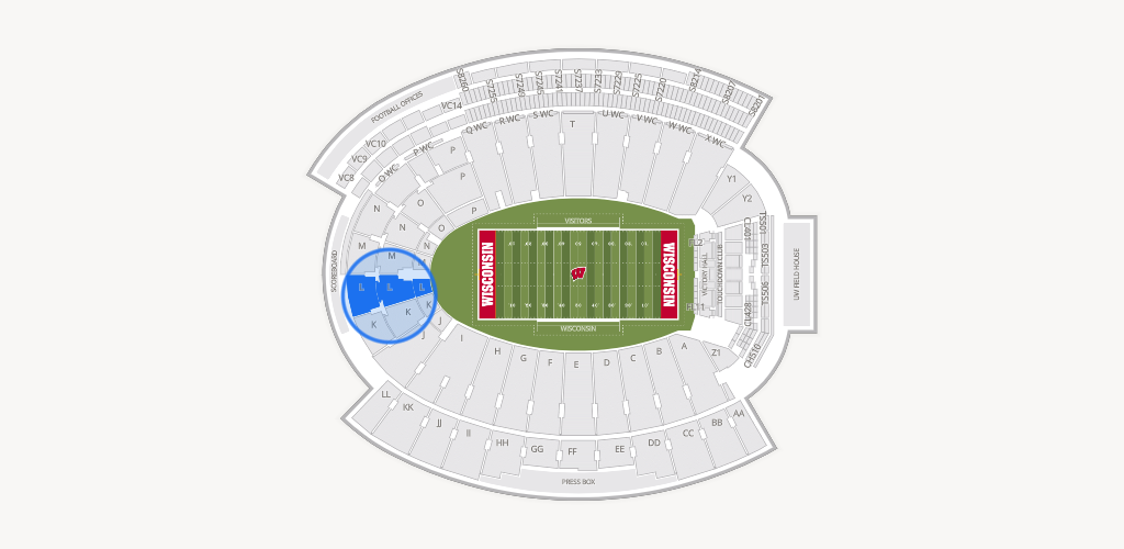 Camp Randall Stadium Seating Chart