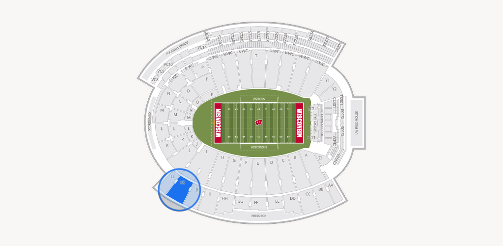 Camp Randall Stadium Seating Chart