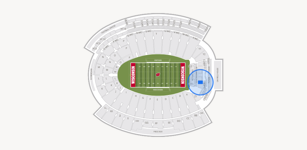 Camp Randall Stadium Seating Chart