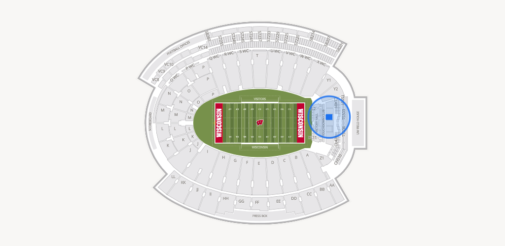 Camp Randall Stadium Seating Chart