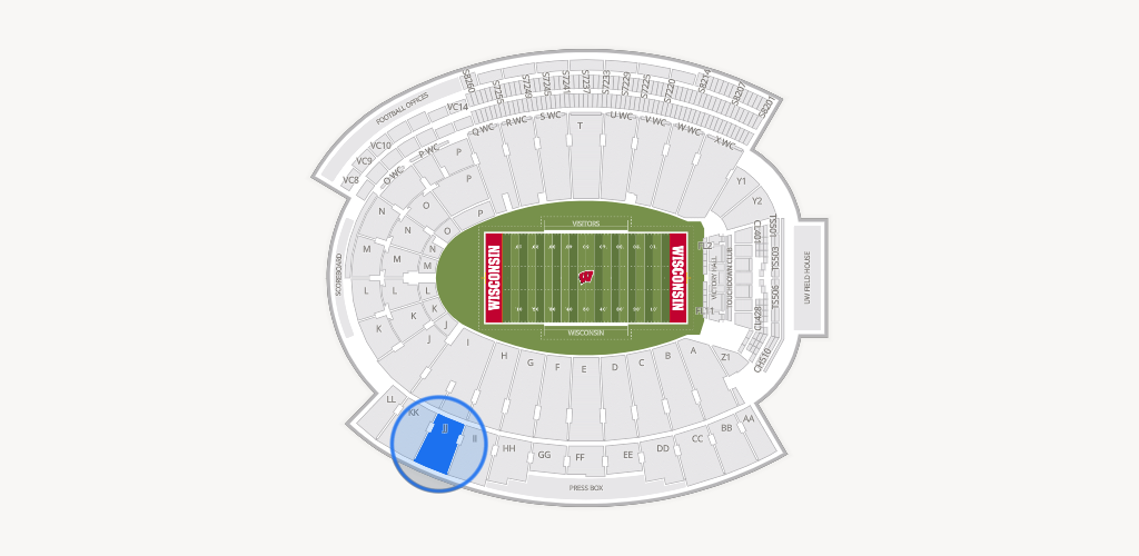 Camp Randall Stadium Seating Chart