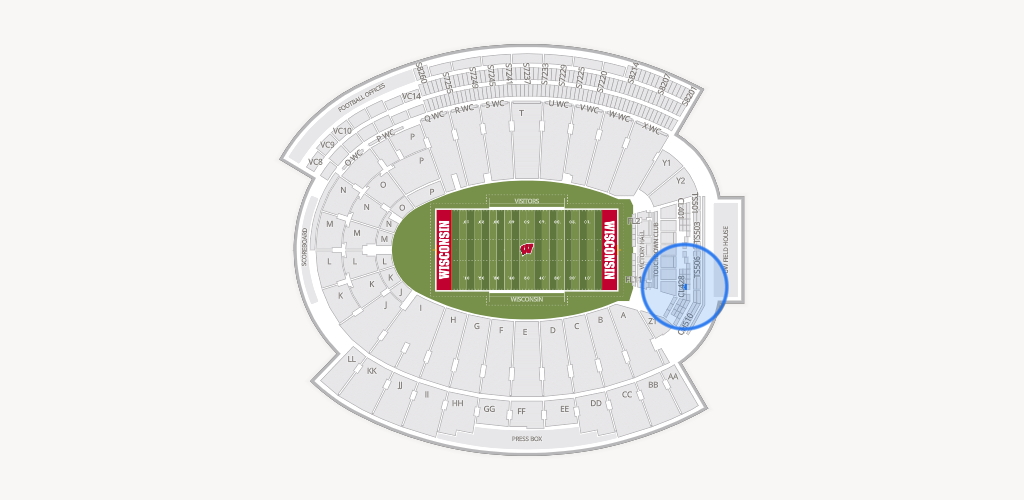 Camp Randall Stadium Seating Chart
