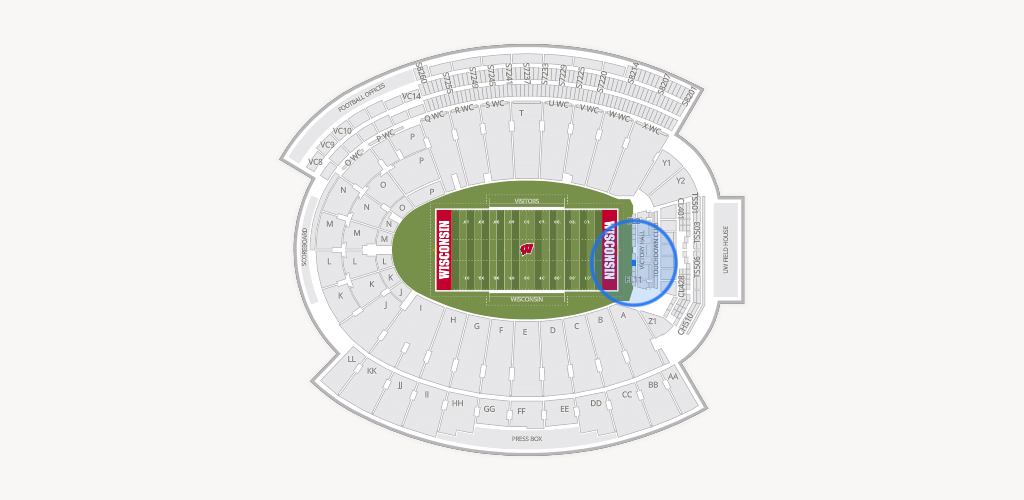 Camp Randall Stadium Seating Chart