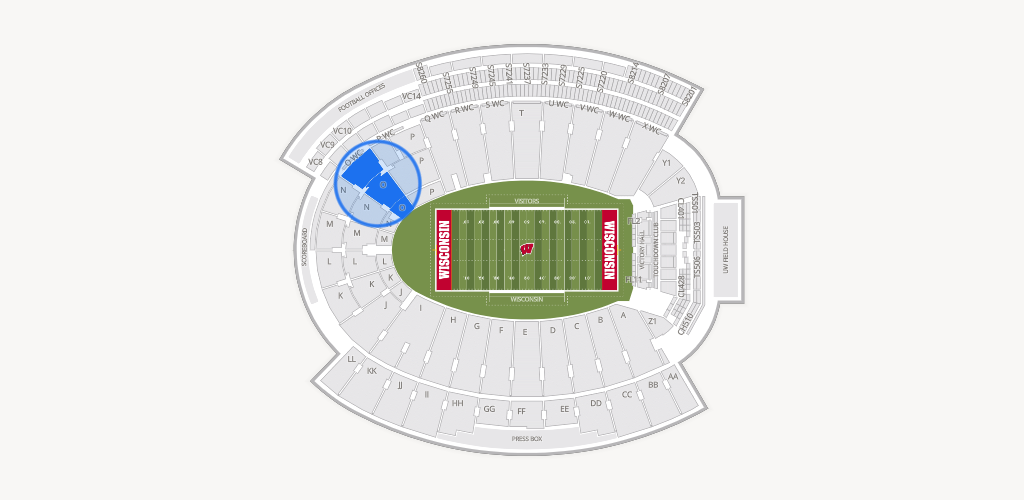 Camp Randall Stadium Seating Chart