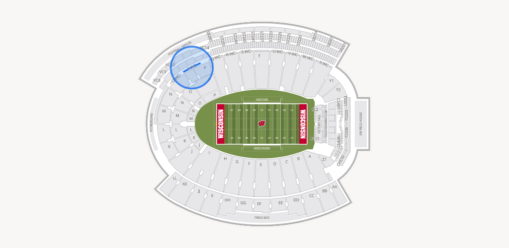 Camp Randall Stadium Seating Chart