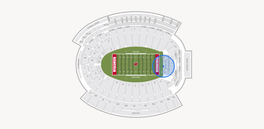 Camp Randall Stadium Seating Chart