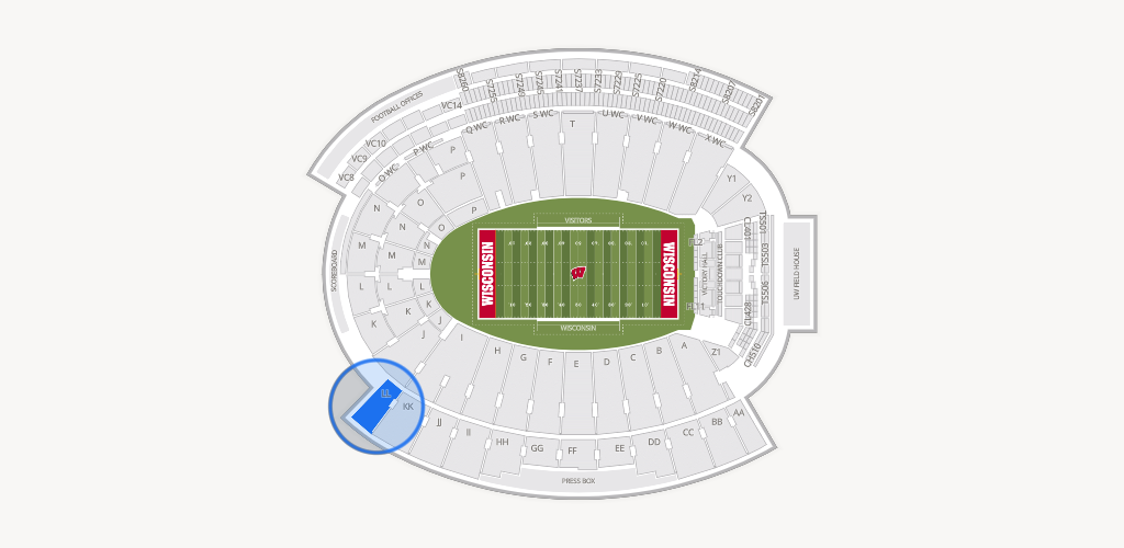 Camp Randall Stadium Seating Chart