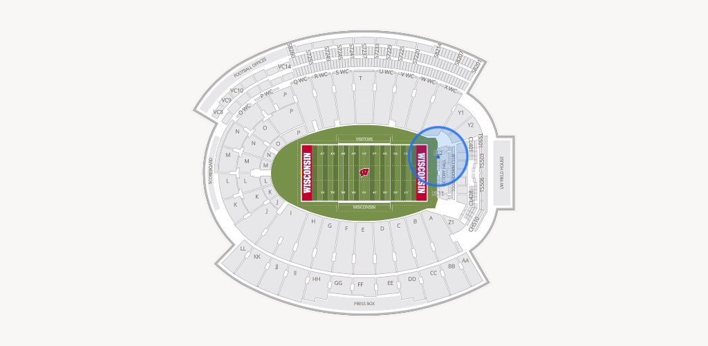 Camp Randall Stadium Seating Chart