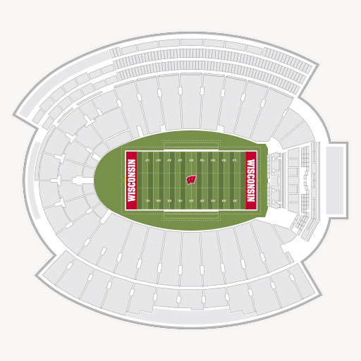 Camp Randall Stadium seating chart