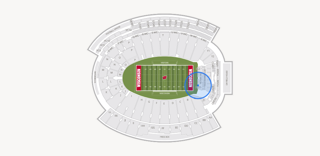 Camp Randall Stadium Seating Chart