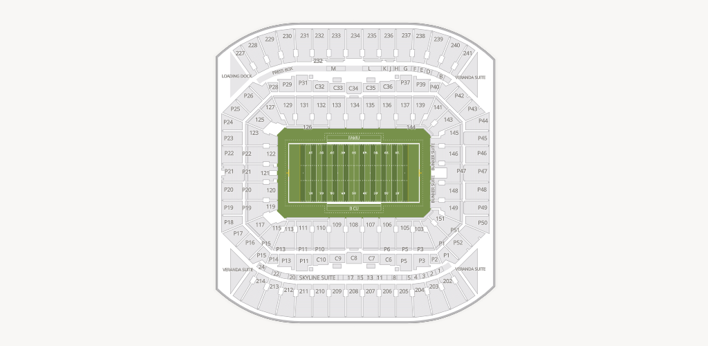 Camping World Stadium Seating Chart