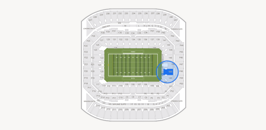 Camping World Stadium Seating Chart