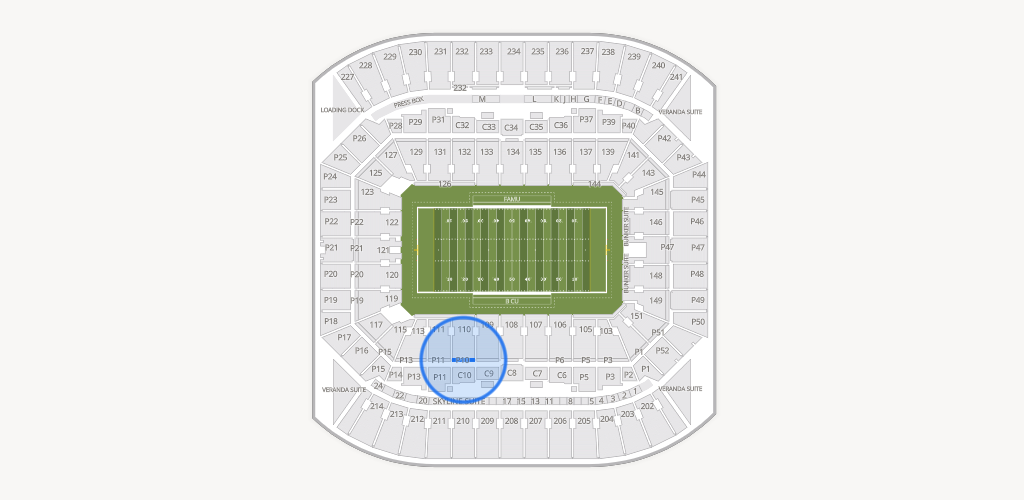 Camping World Stadium Seating Chart