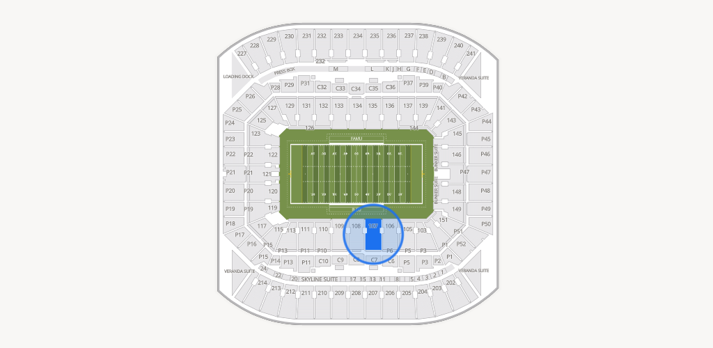 Camping World Stadium Seating Chart