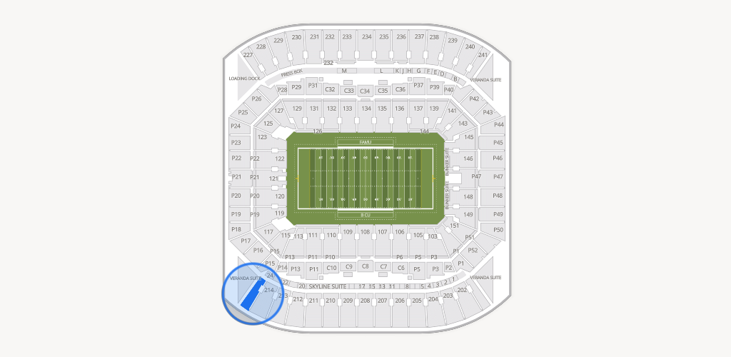 Camping World Stadium Seating Chart