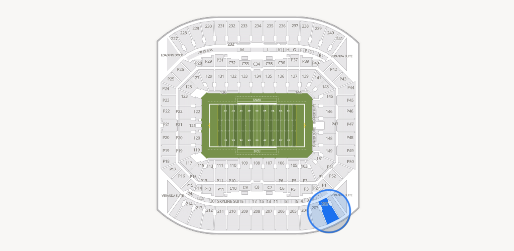 Camping World Stadium Seating Chart
