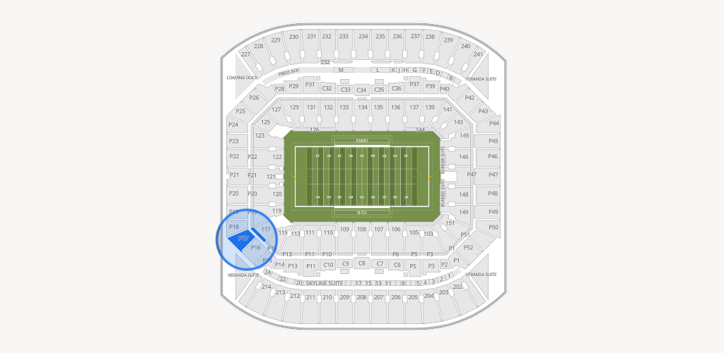 Camping World Stadium Seating Chart