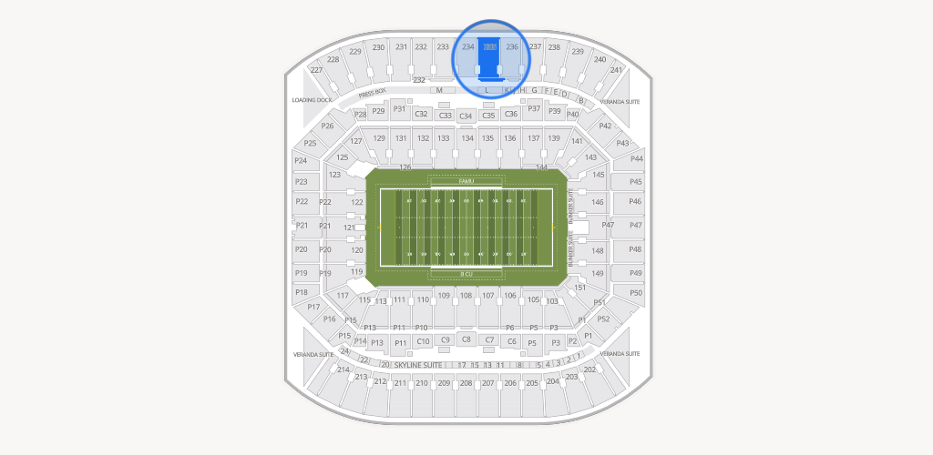 Camping World Stadium Seating Chart