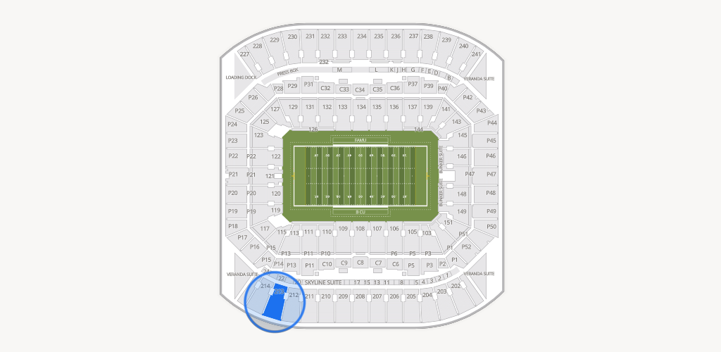 Camping World Stadium Seating Chart