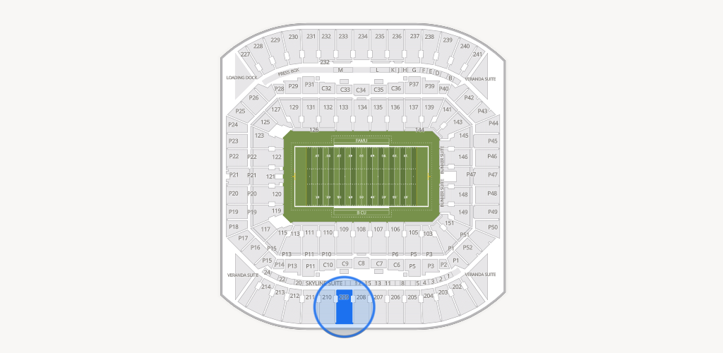 Camping World Stadium Seating Chart