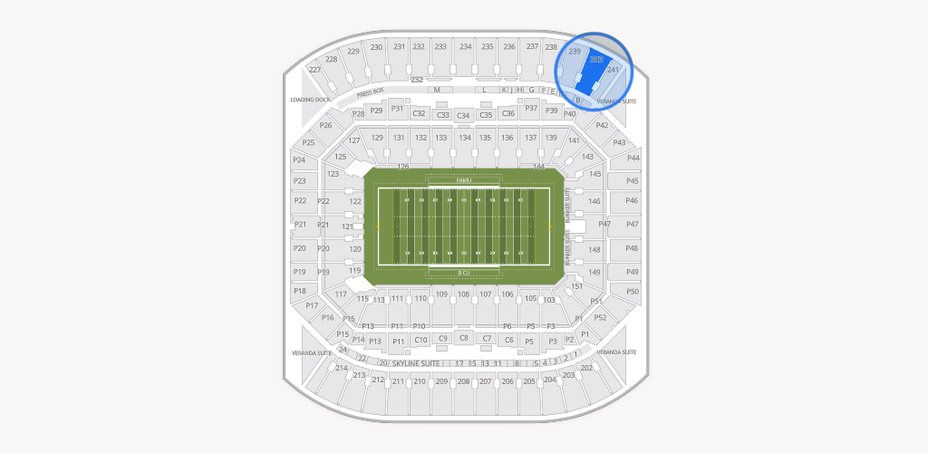 Camping World Stadium Seating Chart