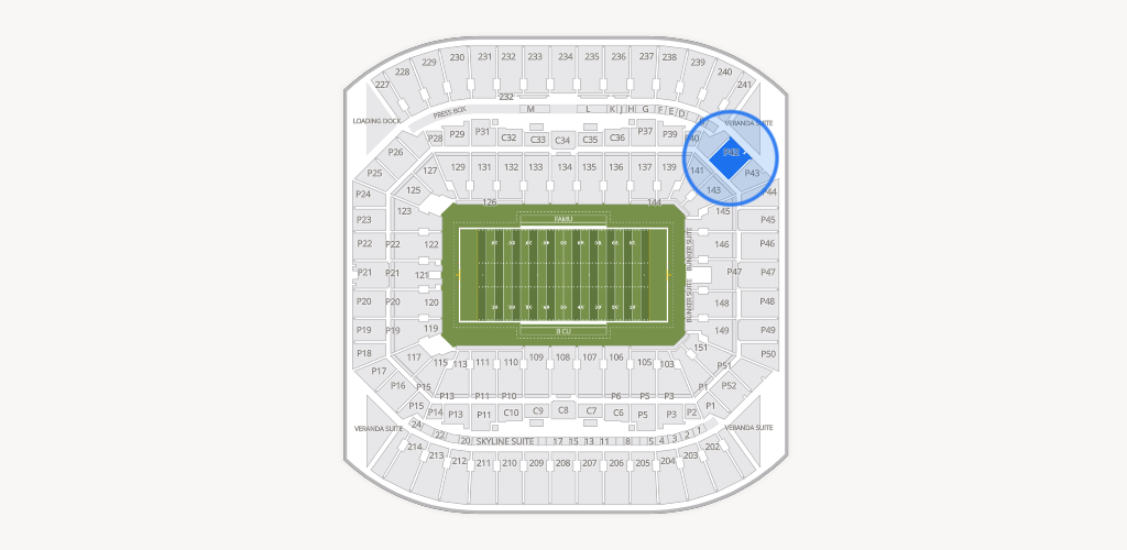 Camping World Stadium Seating Chart