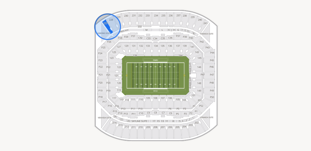 Camping World Stadium Seating Chart