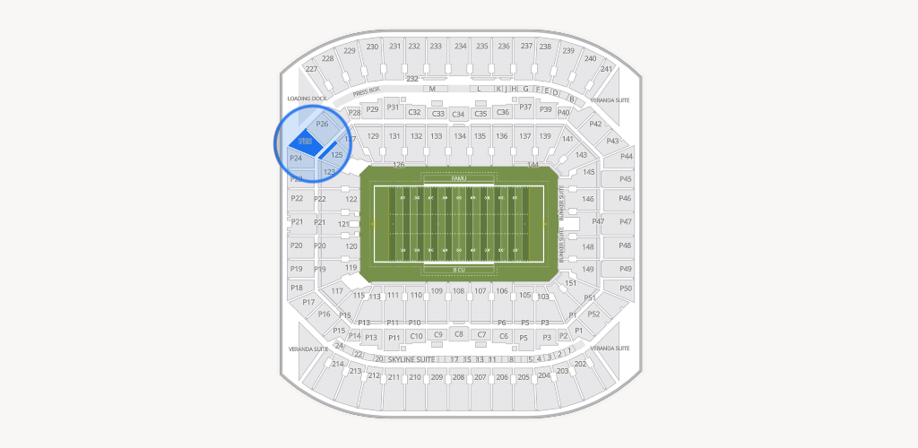 Camping World Stadium Seating Chart