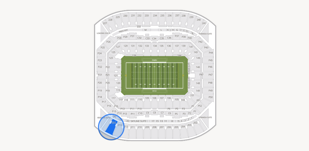 Camping World Stadium Seating Chart