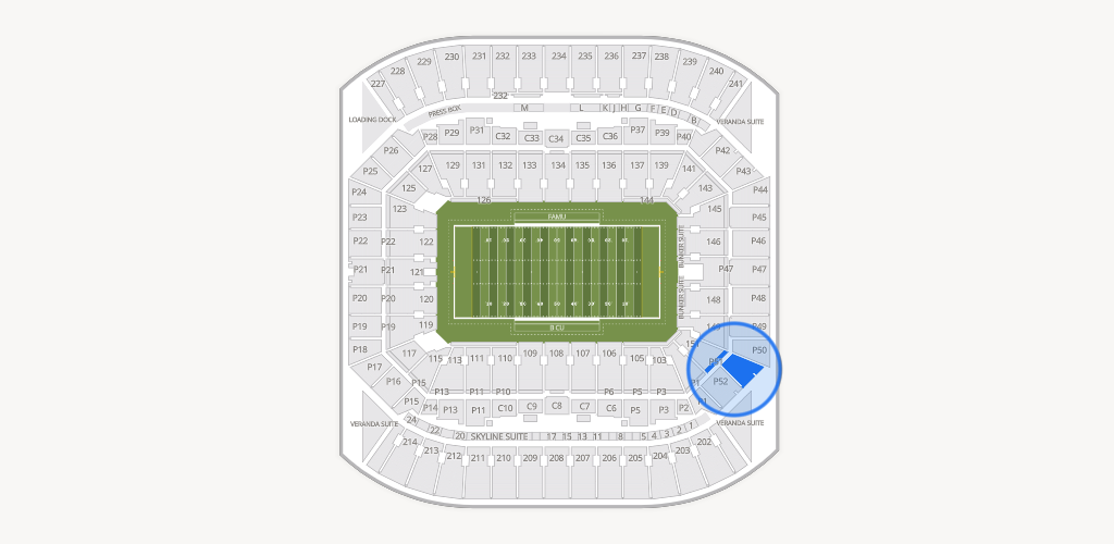 Camping World Stadium Seating Chart