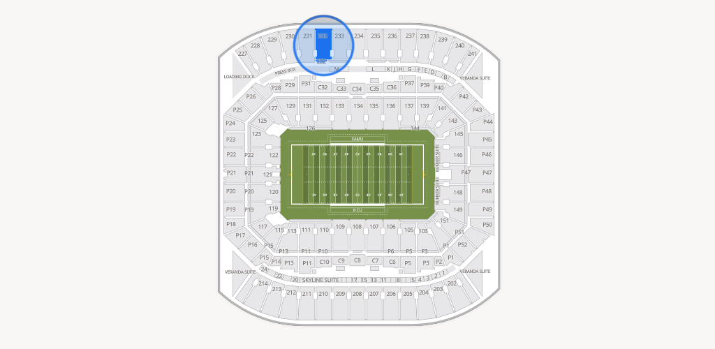 Camping World Stadium Seating Chart