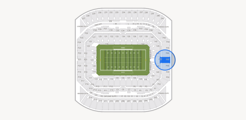 Camping World Stadium Seating Chart
