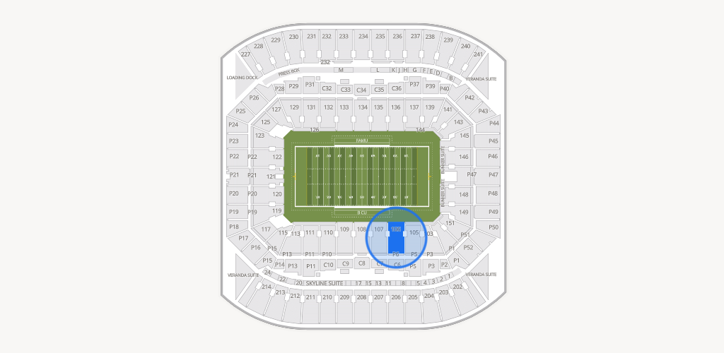 Camping World Stadium Seating Chart