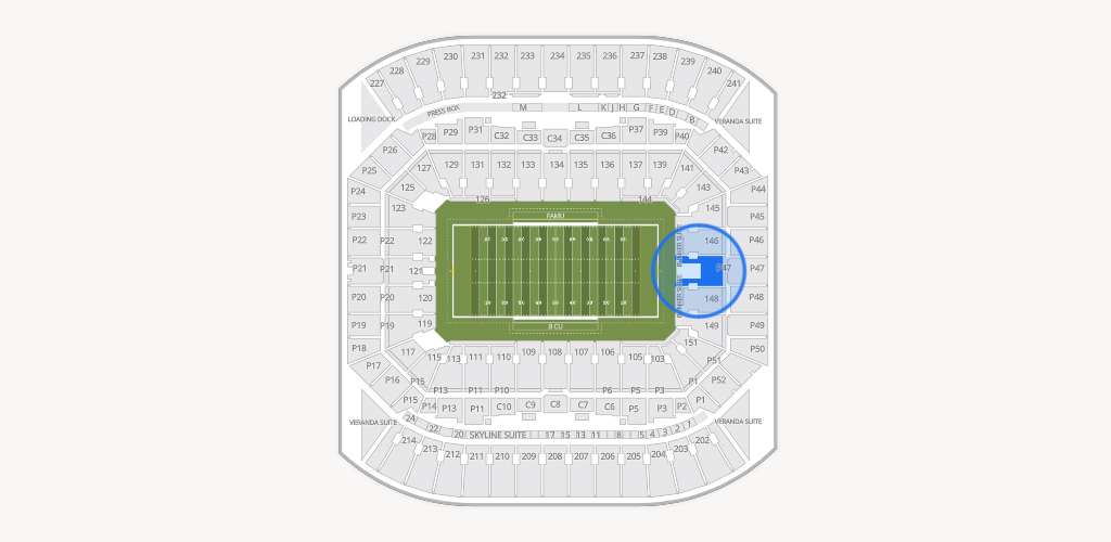 Camping World Stadium Seating Chart