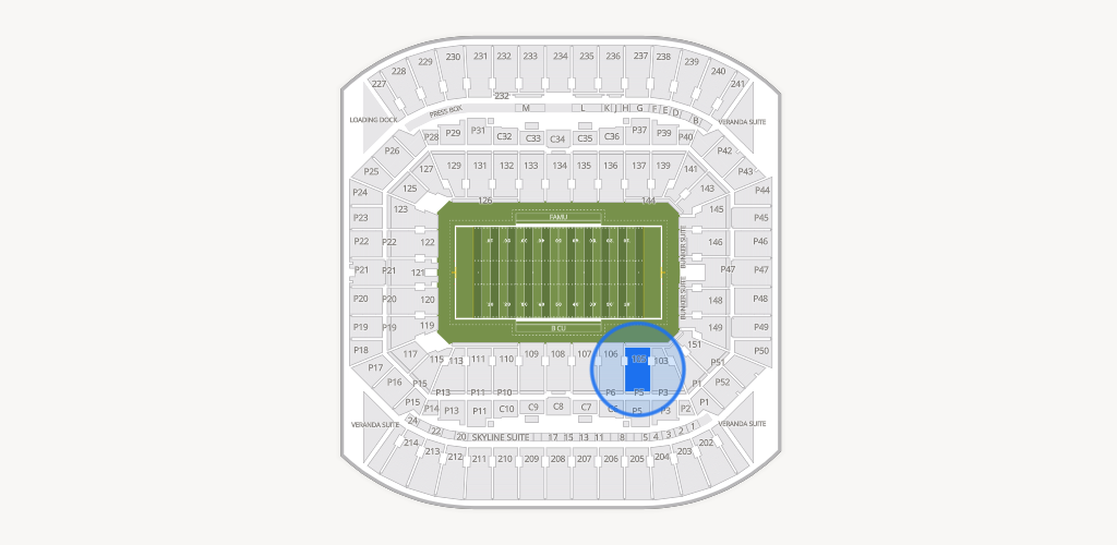 Camping World Stadium Seating Chart