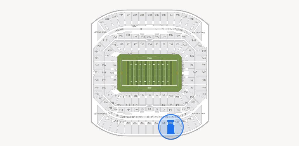 Camping World Stadium Seating Chart