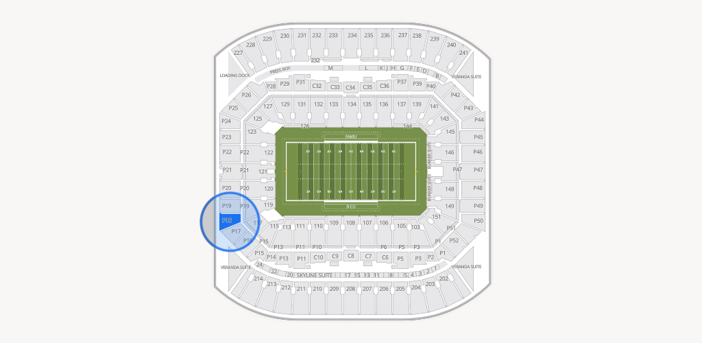 Camping World Stadium Seating Chart