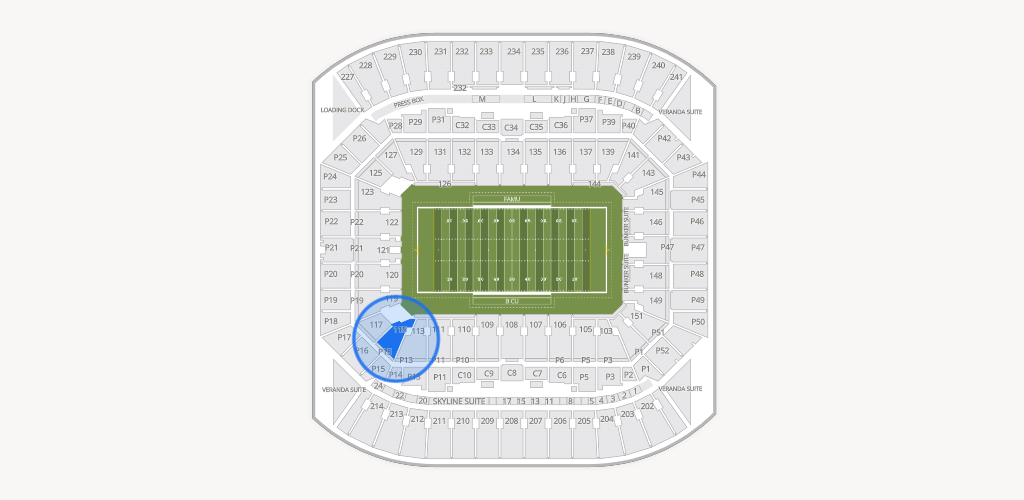 Camping World Stadium Seating Chart