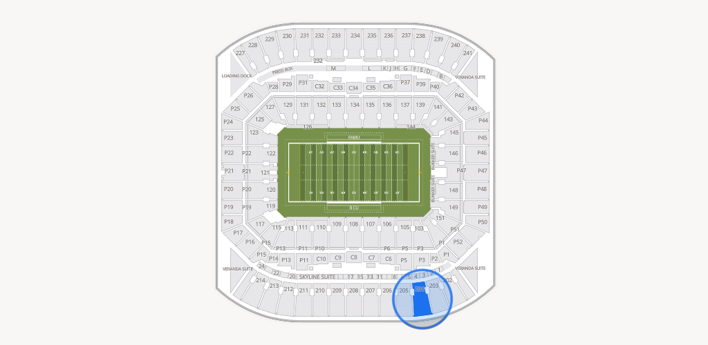 Camping World Stadium Seating Chart