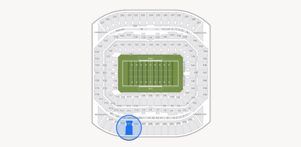 Camping World Stadium Seating Chart
