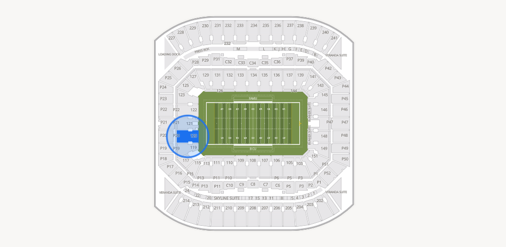 Camping World Stadium Seating Chart