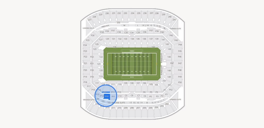 Camping World Stadium Seating Chart