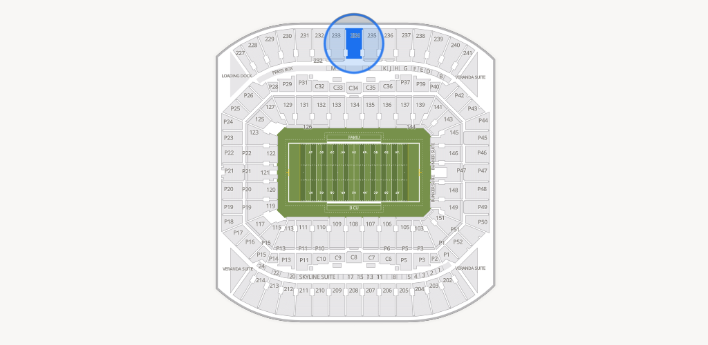 Camping World Stadium Seating Chart