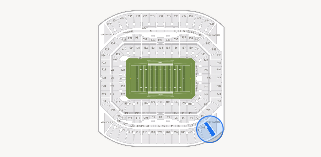 Camping World Stadium Seating Chart