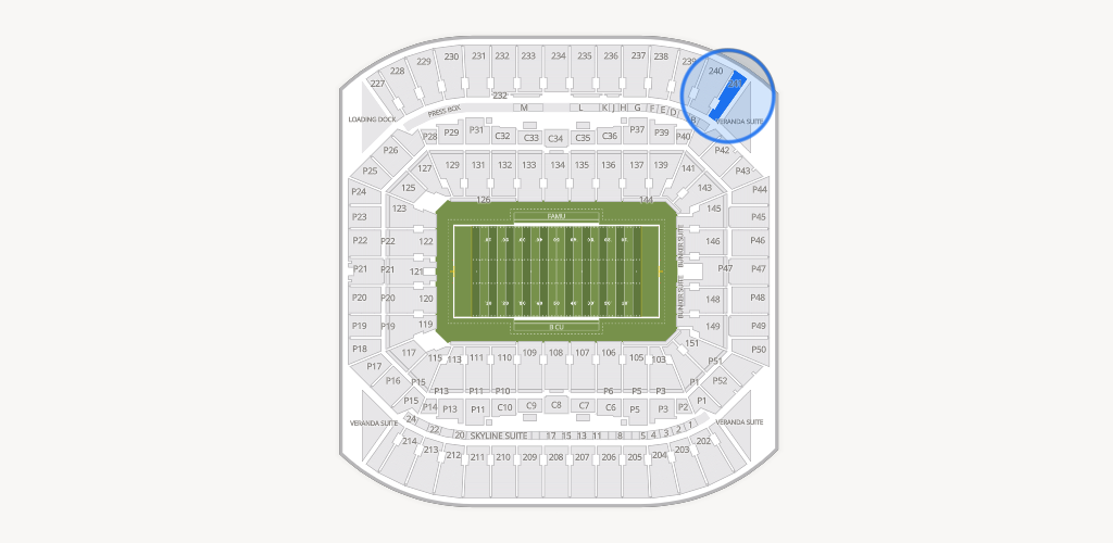 Camping World Stadium Seating Chart