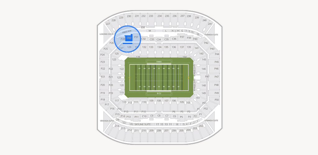 Camping World Stadium Seating Chart