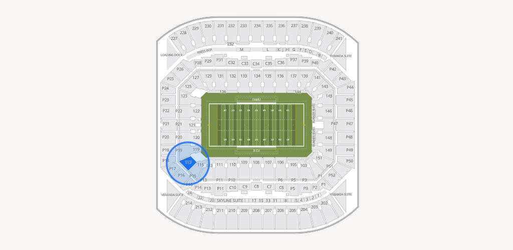 Camping World Stadium Seating Chart