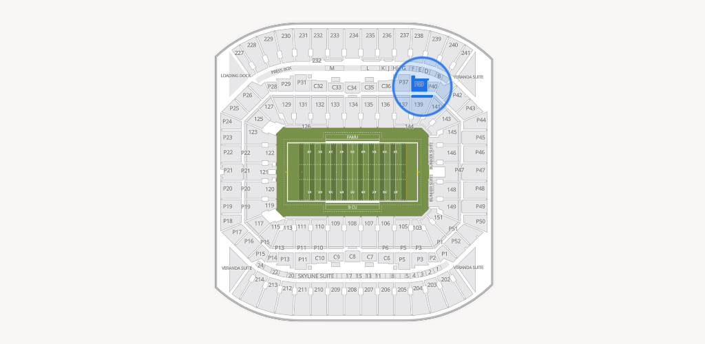 Camping World Stadium Seating Chart