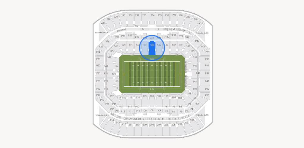 Camping World Stadium Seating Chart