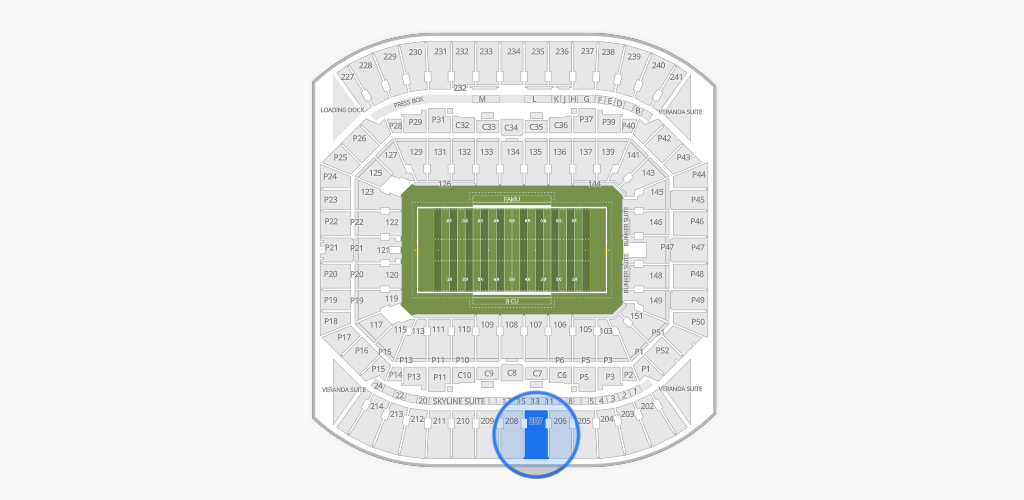 Camping World Stadium Seating Chart